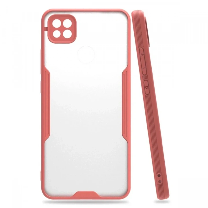 Mey İthalat®   Redmi 9C Kılıf Platin Silikon - Pembe