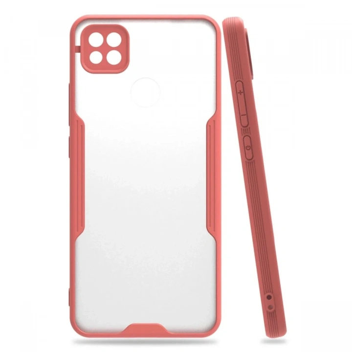 Mey İthalat®   Redmi 9C Kılıf Platin Silikon - Pembe