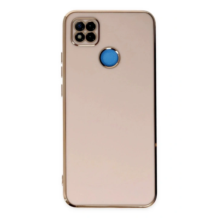 Mey İthalat®   Redmi 9C Kılıf Volet Silikon - Pembe