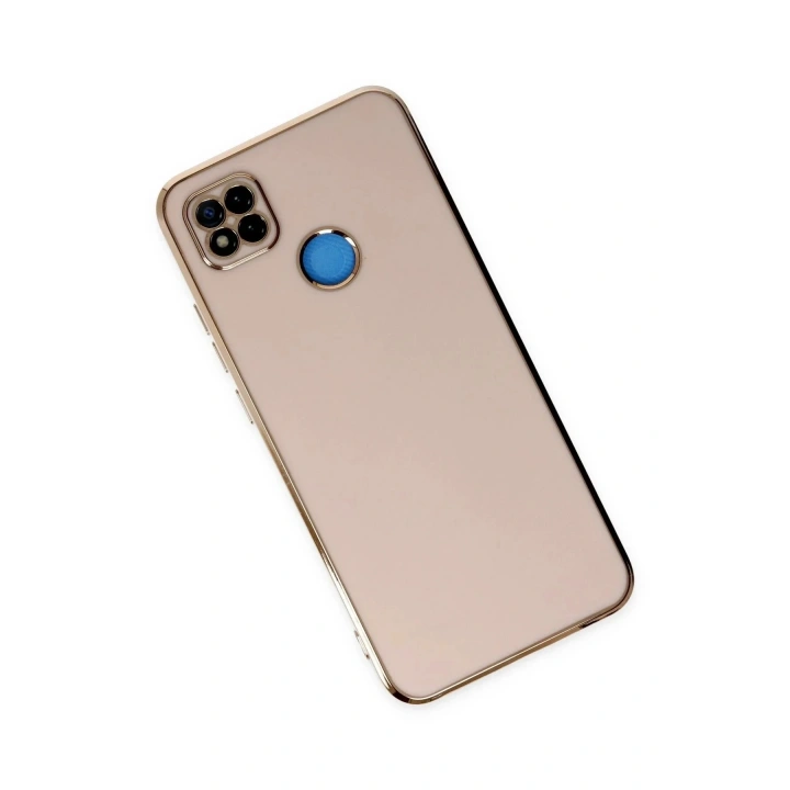 Mey İthalat®   Redmi 9C Kılıf Volet Silikon - Pembe