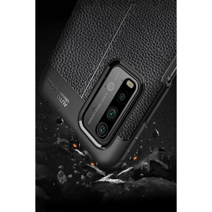 Mey İthalat®   Redmi 9T Kılıf Auto Focus Kapak - Kırmızı