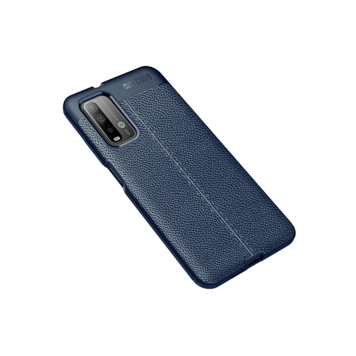 Mey İthalat®   Redmi 9T Kılıf Auto Focus Kapak - Lacivert