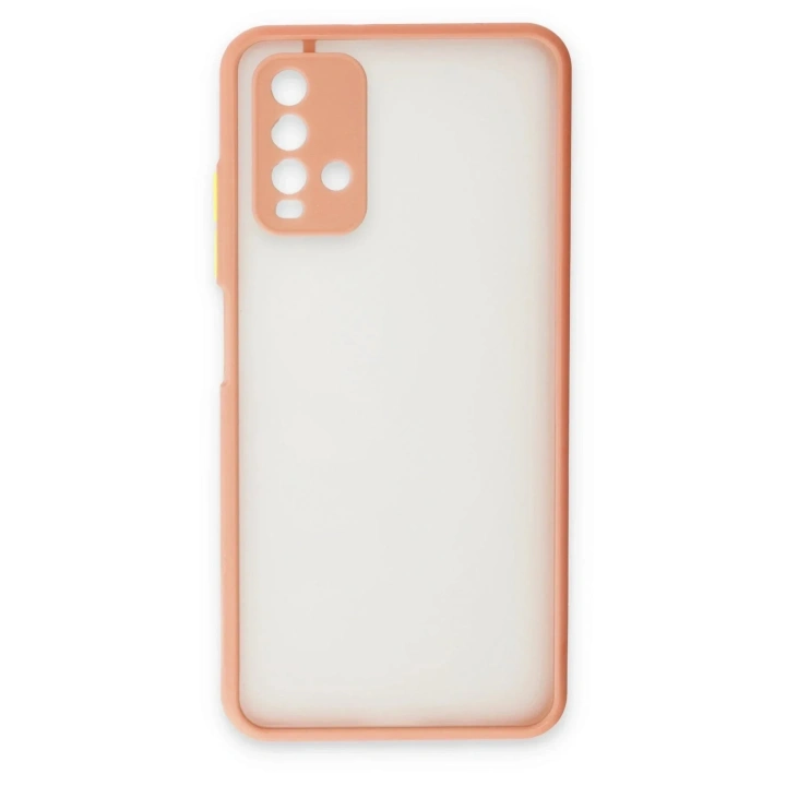 Mey İthalat®   Redmi 9T Kılıf Montreal Silikon Kapak - Pembe