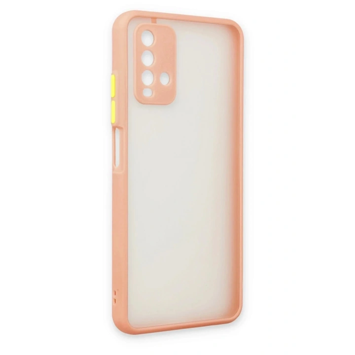 Mey İthalat®   Redmi 9T Kılıf Montreal Silikon Kapak - Pembe