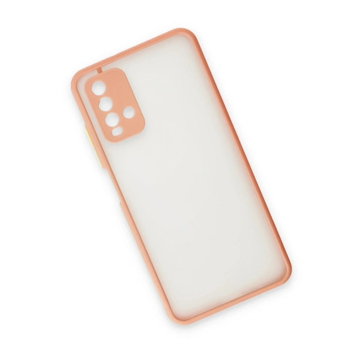 Mey İthalat®   Redmi 9T Kılıf Montreal Silikon Kapak - Pembe