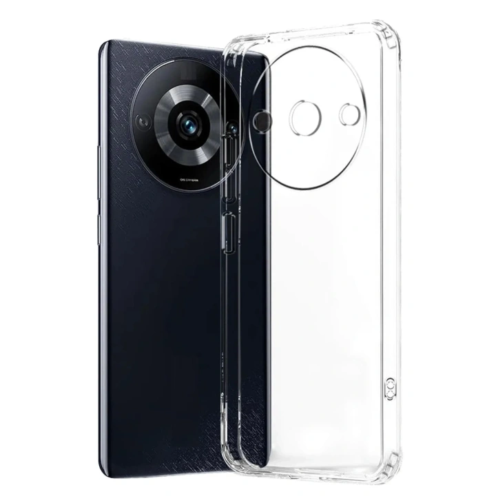 Mey İthalat®   Redmi A3 4G Kılıf Lüx Şeffaf Silikon