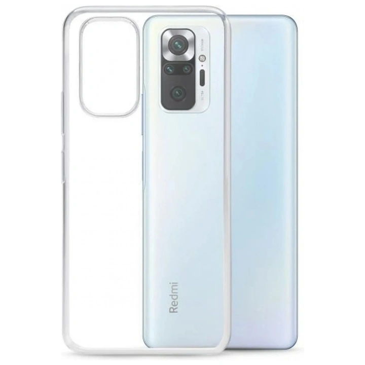 Mey İthalat®   Redmi Note 10 Kılıf Lüx Şeffaf Silikon