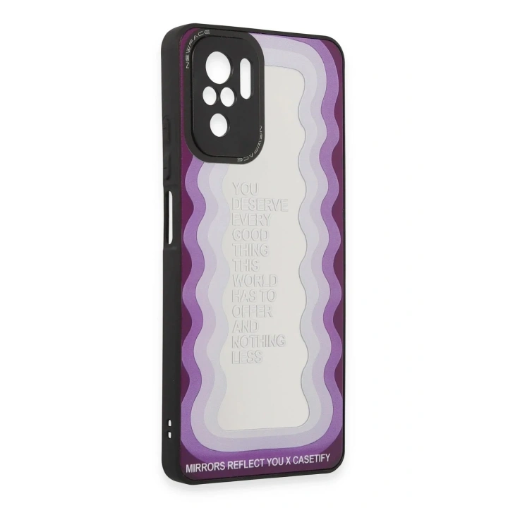 Mey İthalat®   Redmi Note 10 Kılıf Mirror Desenli Kapak - Mirror - 5