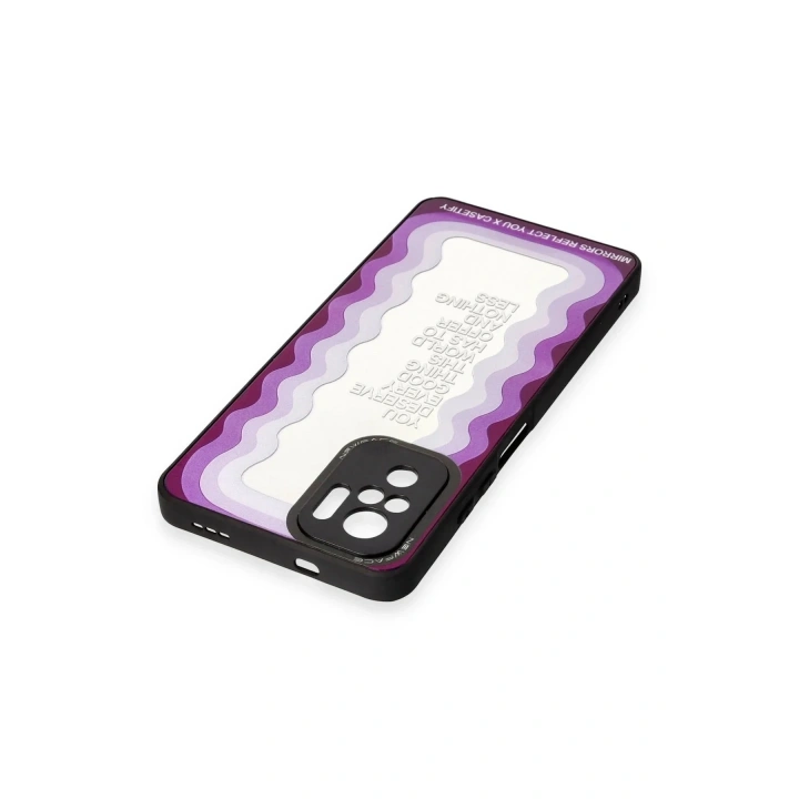 Mey İthalat®   Redmi Note 10 Kılıf Mirror Desenli Kapak - Mirror - 5