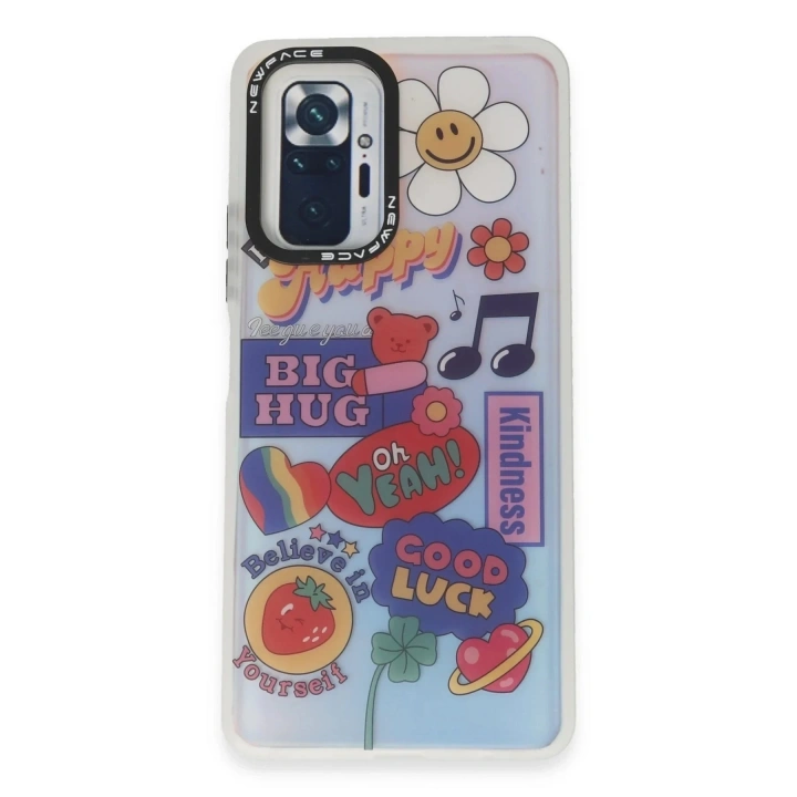 Mey İthalat®   Redmi Note 10 Pro Kılıf Estoril Desenli Kapak - Estoril - 15