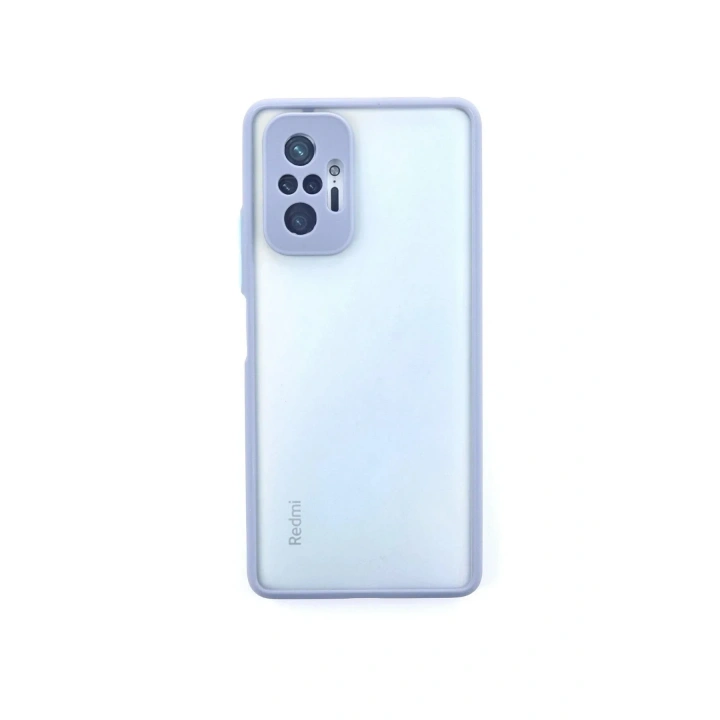 Mey İthalat®   Redmi Note 10 Pro Kılıf Montreal Silikon Kapak - Gri