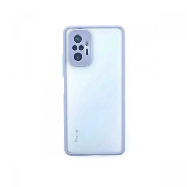 Mey İthalat®   Redmi Note 10 Pro Kılıf Montreal Silikon Kapak - Gri
