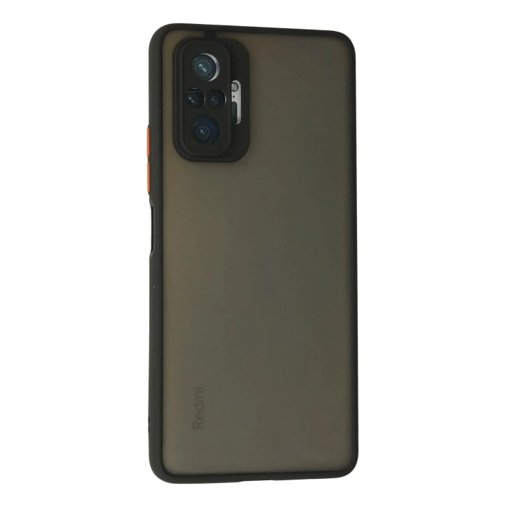 Mey İthalat®   Redmi Note 10 Pro Kılıf Montreal Silikon Kapak - Siyah