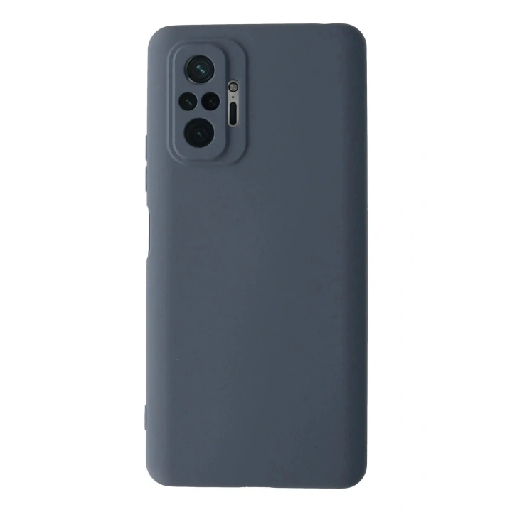Mey İthalat®   Redmi Note 10 Pro Kılıf Nano içi Kadife Silikon - Gri