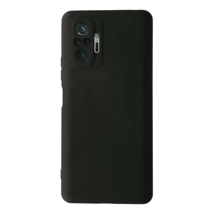 Mey İthalat®   Redmi Note 10 Pro Kılıf Nano içi Kadife Silikon - Siyah