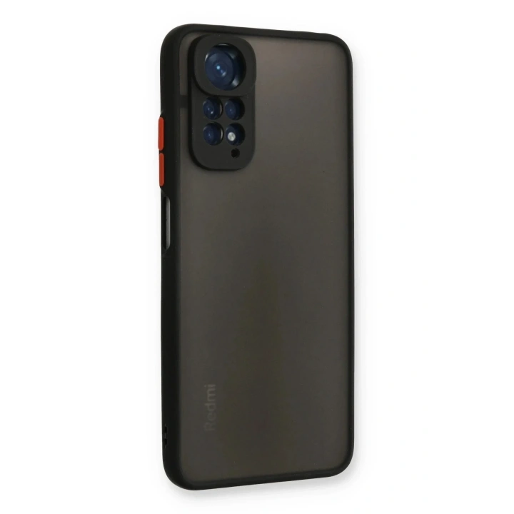 Mey İthalat®   Redmi Note 11 Kılıf Montreal Silikon Kapak - Siyah