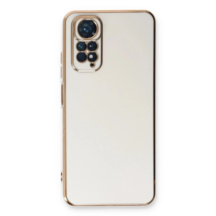 Mey İthalat®   Redmi Note 11 Kılıf Volet Silikon - Beyaz