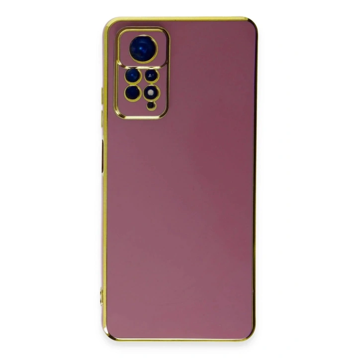 Mey İthalat®   Redmi Note 11 Kılıf Volet Silikon - Kırmızı