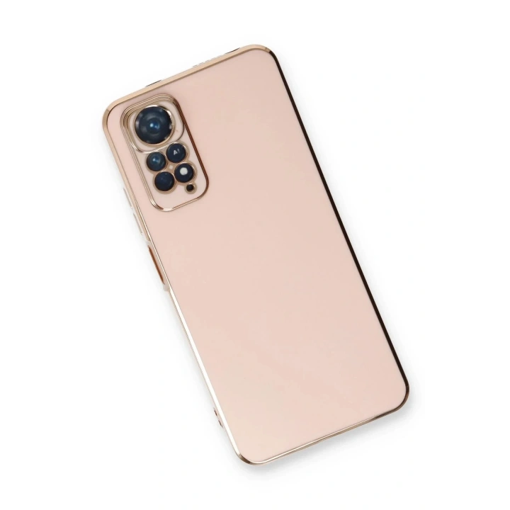 Mey İthalat®   Redmi Note 11 Kılıf Volet Silikon - Pembe
