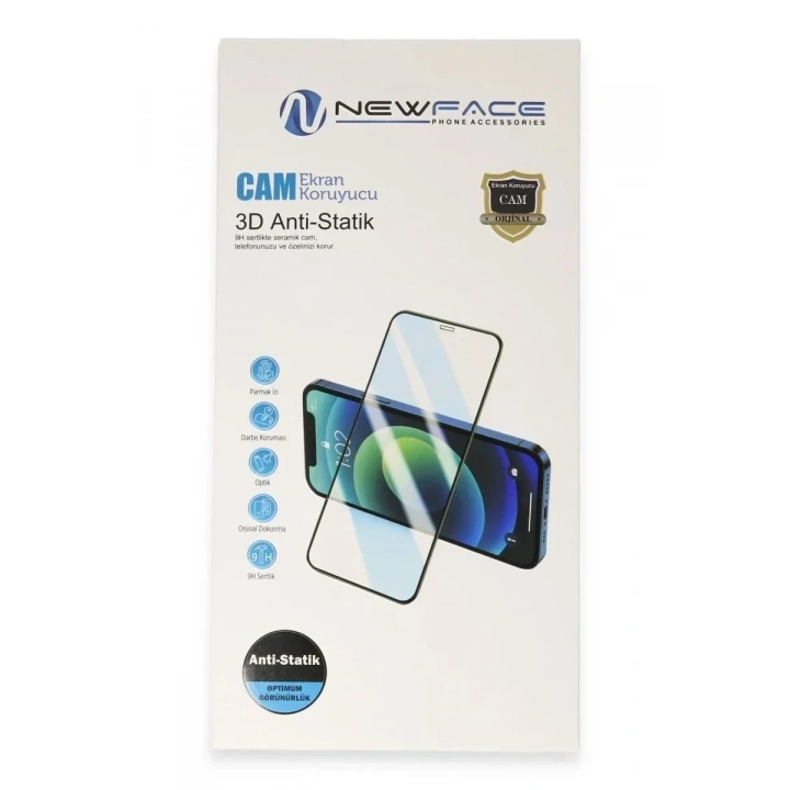 Mey İthalat®   Redmi Note 11 Pro 3D Antistatik Cam Ekran Koruyucu