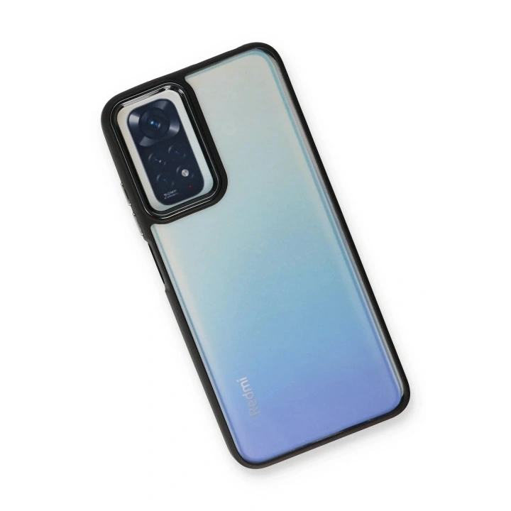 Mey İthalat®   Redmi Note 11 Pro Kılıf Dora Kapak - Siyah