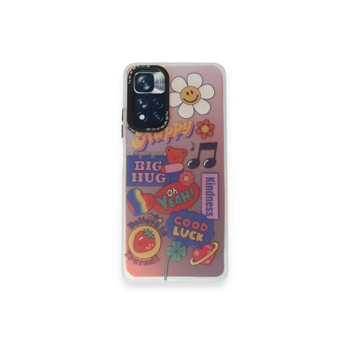 Mey İthalat®   Redmi Note 11 Pro Kılıf Estoril Desenli Kapak - Estoril - 15