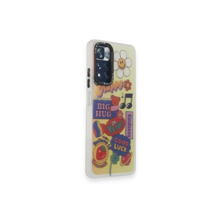 Mey İthalat®   Redmi Note 11 Pro Kılıf Estoril Desenli Kapak - Estoril - 15