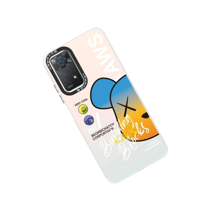 Mey İthalat®   Redmi Note 11 Pro Kılıf Estoril Desenli Kapak - Estoril - 6