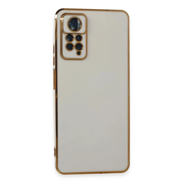 Mey İthalat®   Redmi Note 11 Pro Kılıf Volet Silikon - Beyaz