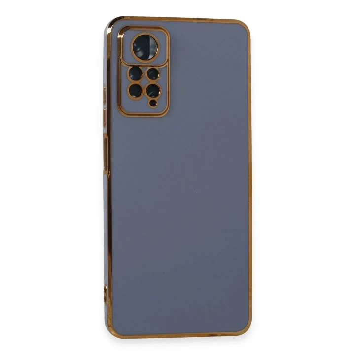 Mey İthalat®   Redmi Note 11 Pro Kılıf Volet Silikon - Mavi