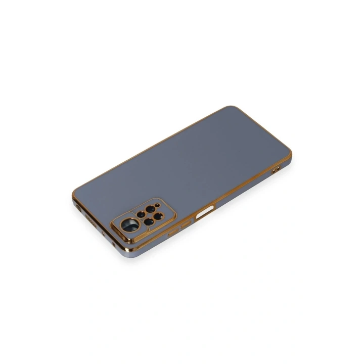 Mey İthalat®   Redmi Note 11 Pro Kılıf Volet Silikon - Mavi