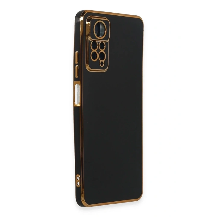 Mey İthalat®   Redmi Note 11 Pro Kılıf Volet Silikon - Siyah