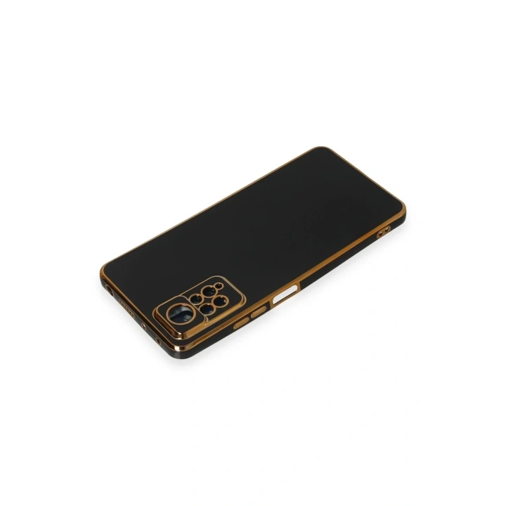 Mey İthalat®   Redmi Note 11 Pro Kılıf Volet Silikon - Siyah