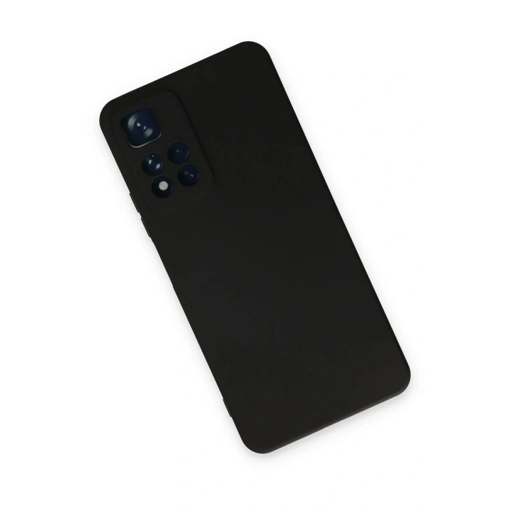 Mey İthalat®   Redmi Note 11 Pro Plus 5G Kılıf Nano içi Kadife Silikon - Siyah