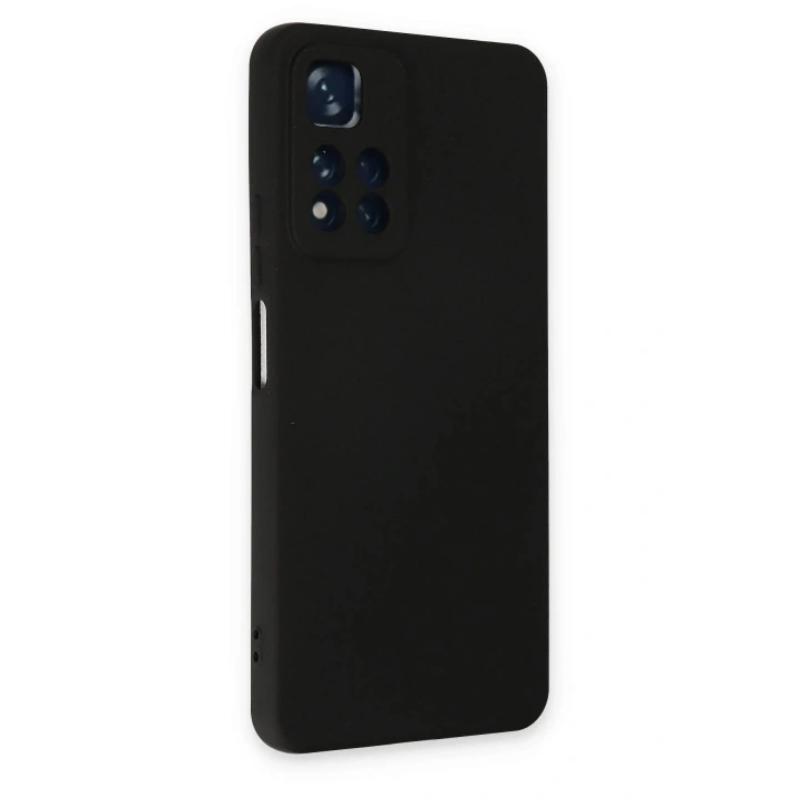 Mey İthalat®   Redmi Note 11 Pro Plus 5G Kılıf Nano içi Kadife Silikon - Siyah