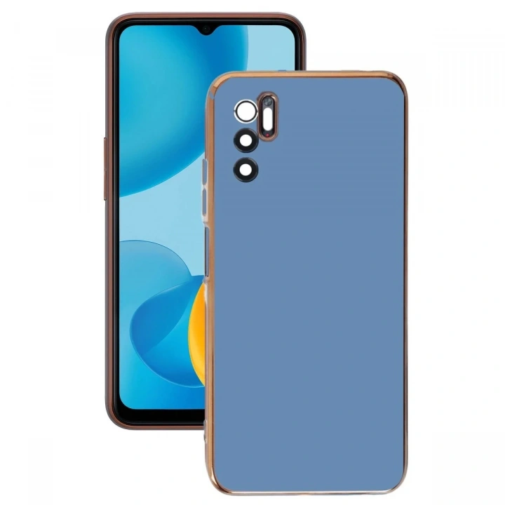 Mey İthalat®   Redmi Note 11 SE Kılıf Volet Silikon - Mavi