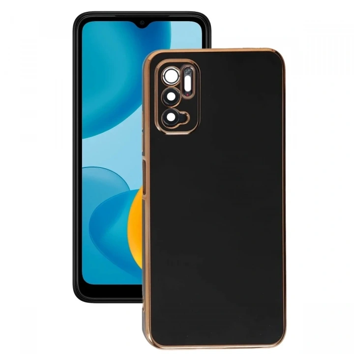 Mey İthalat®   Redmi Note 11 SE Kılıf Volet Silikon - Siyah