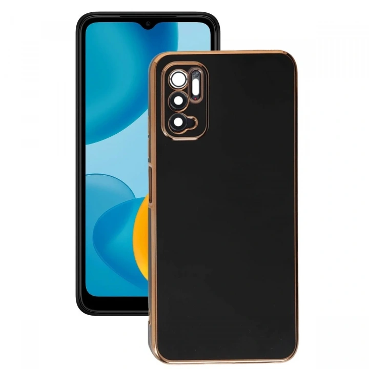 Mey İthalat®   Redmi Note 11 SE Kılıf Volet Silikon - Siyah