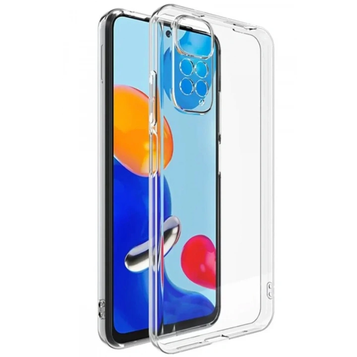 Mey İthalat®   Redmi Note 11S Kılıf Lüx Şeffaf Silikon