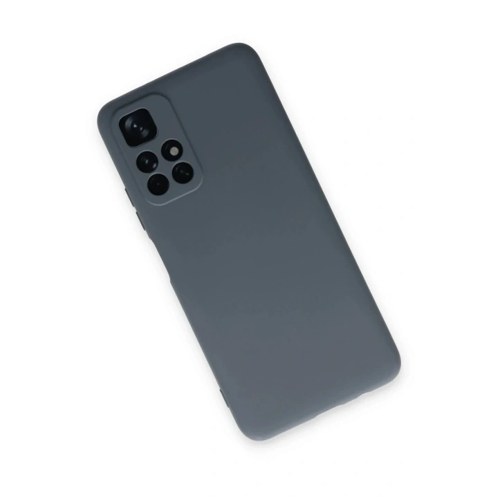 Mey İthalat®   Redmi Note 11T Kılıf Nano içi Kadife Silikon - Gri