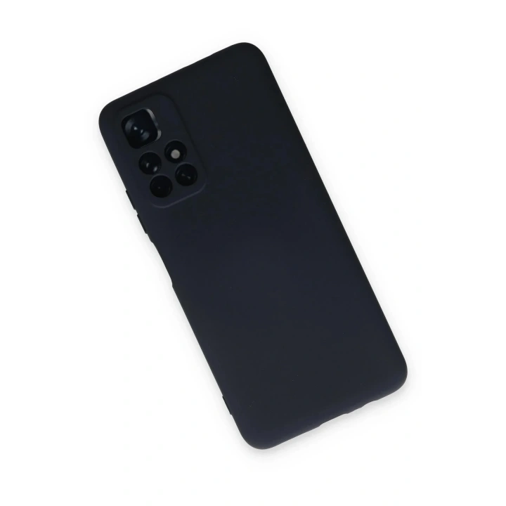 Mey İthalat®   Redmi Note 11T Kılıf Nano içi Kadife Silikon - Lacivert