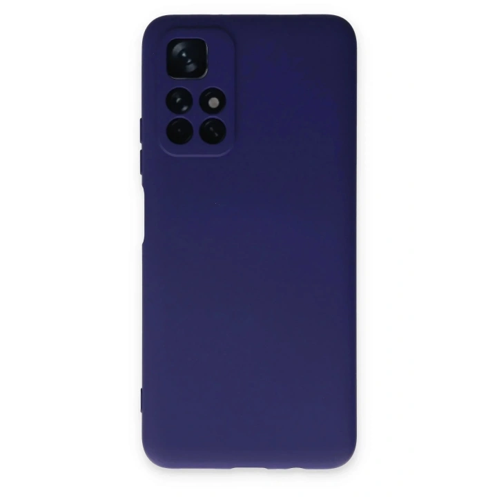 Mey İthalat®   Redmi Note 11T Kılıf Nano içi Kadife Silikon - Mor
