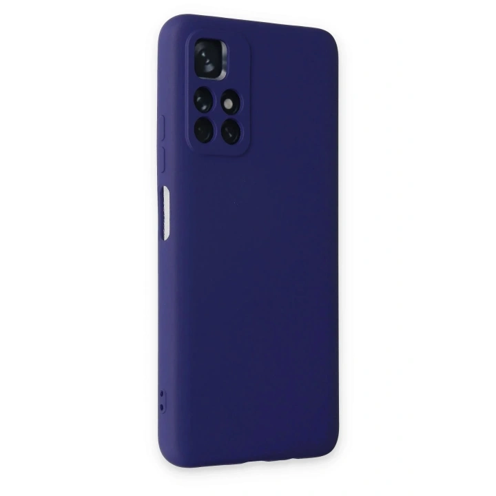 Mey İthalat®   Redmi Note 11T Kılıf Nano içi Kadife Silikon - Mor