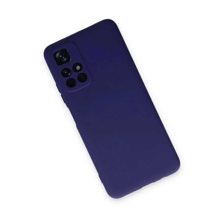 Mey İthalat®   Redmi Note 11T Kılıf Nano içi Kadife Silikon - Mor