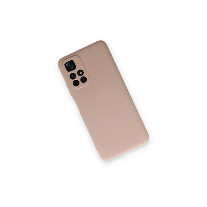 Mey İthalat®   Redmi Note 11T Kılıf Nano içi Kadife Silikon - Pudra
