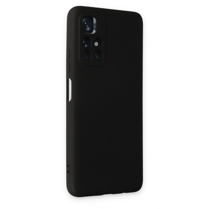 Mey İthalat®   Redmi Note 11T Kılıf Nano içi Kadife Silikon - Siyah