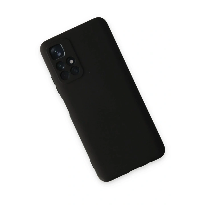 Mey İthalat®   Redmi Note 11T Kılıf Nano içi Kadife Silikon - Siyah