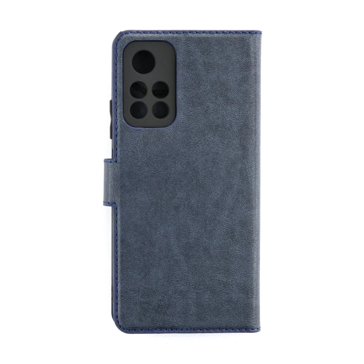 Mey İthalat®   Redmi Note 11T Kılıf Trend S Plus Kapaklı Kılıf - Lacivert