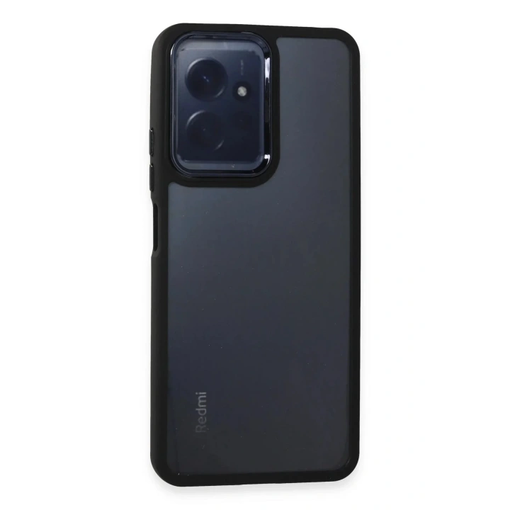 Mey İthalat®   Redmi Note 12 4G Kılıf Dora Kapak - Siyah