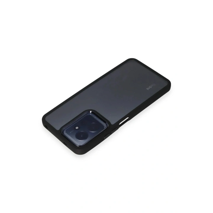 Mey İthalat®   Redmi Note 12 4G Kılıf Dora Kapak - Siyah